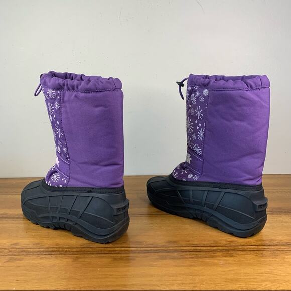 Kamik Kids Icetrack Waterproof Snow Boot Size 5 - Picture 7 of 10